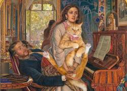 William Holman Hunt, The Awakening CATscience