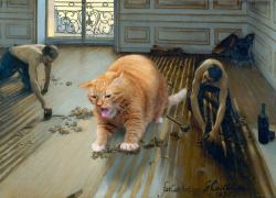 Gustave Caillebotte, The Floor Scrapers. Scrape, Scratch, Stretch